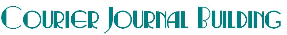 Courier Journal Building Logo